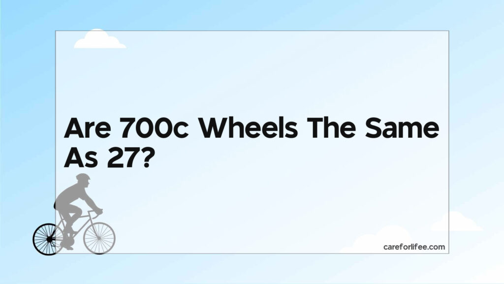 are 26 inch wheels the same as 700c