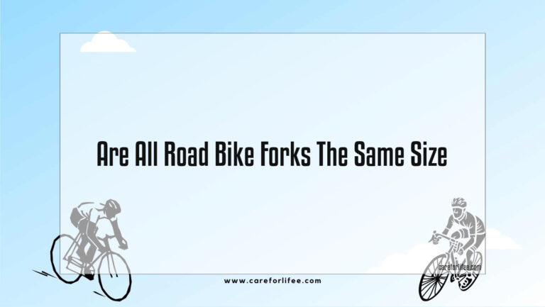Are All Road Bike Forks The Same Size?