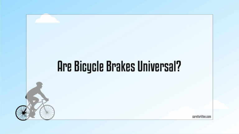 Are Bicycle Brakes Universal?