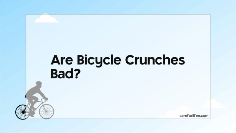 Are Bicycle Crunches Bad?