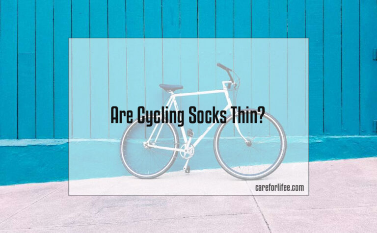 Are Cycling Socks Thin?