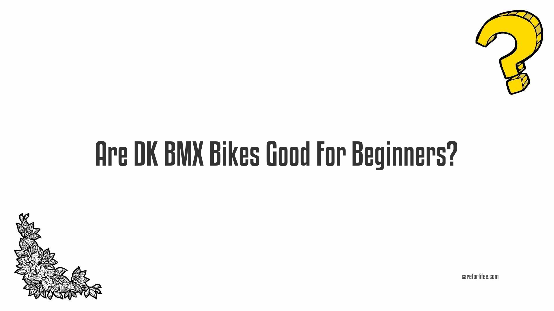 Are DK BMX Bikes Good For Beginners?