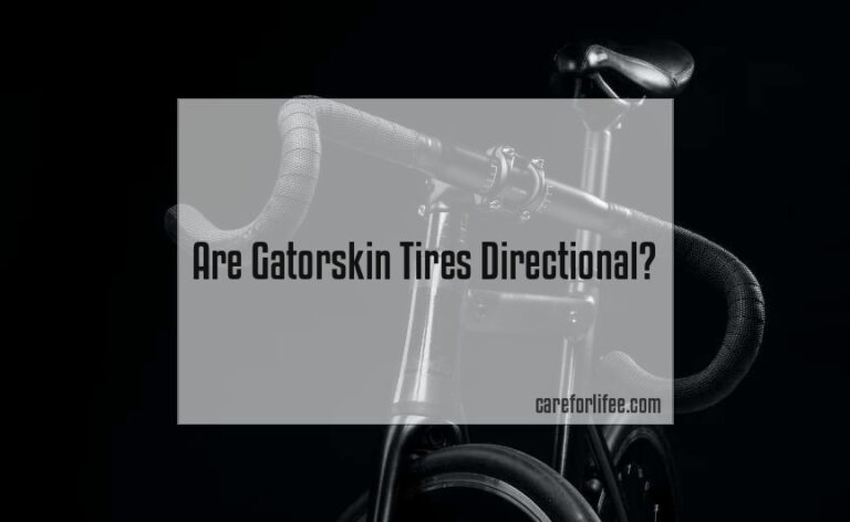 Are Gatorskin Tires Directional?