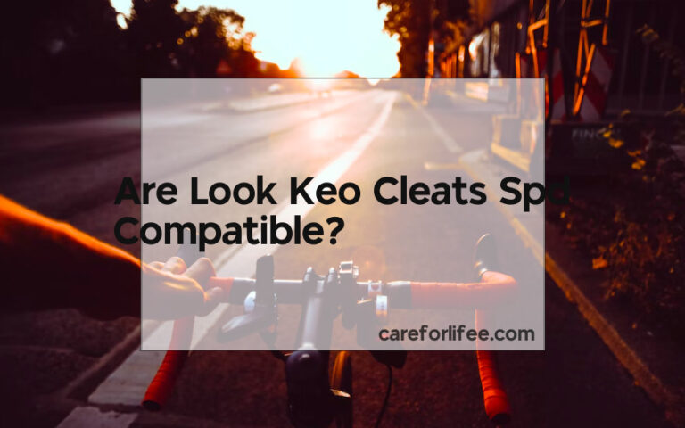 Are Look Keo Cleats Spd Compatible?