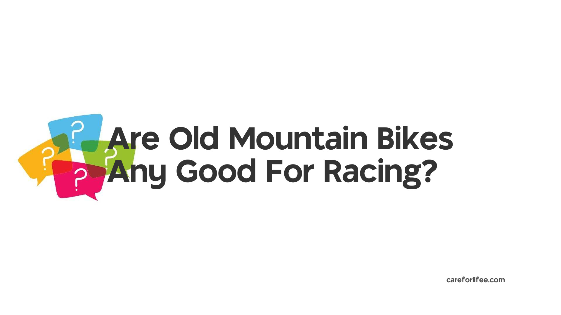 Are Old Mountain Bikes Any Good For Racing?