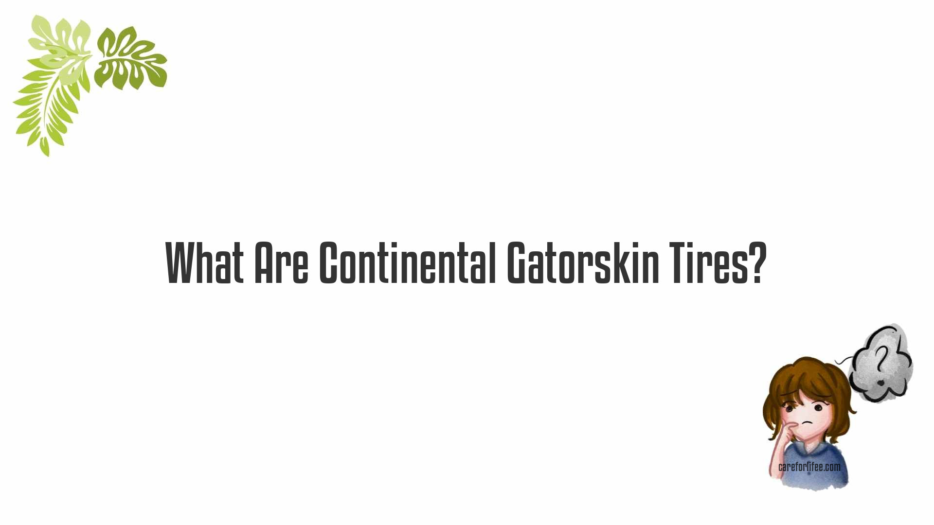 What Are Continental Gatorskin Tires?