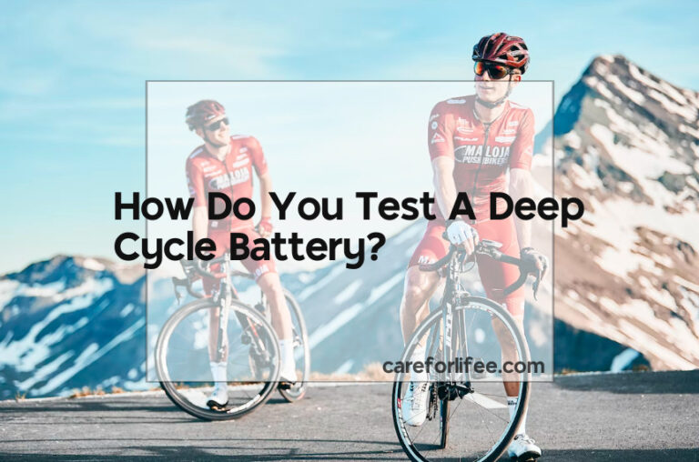 How Do You Test A Deep Cycle Battery?