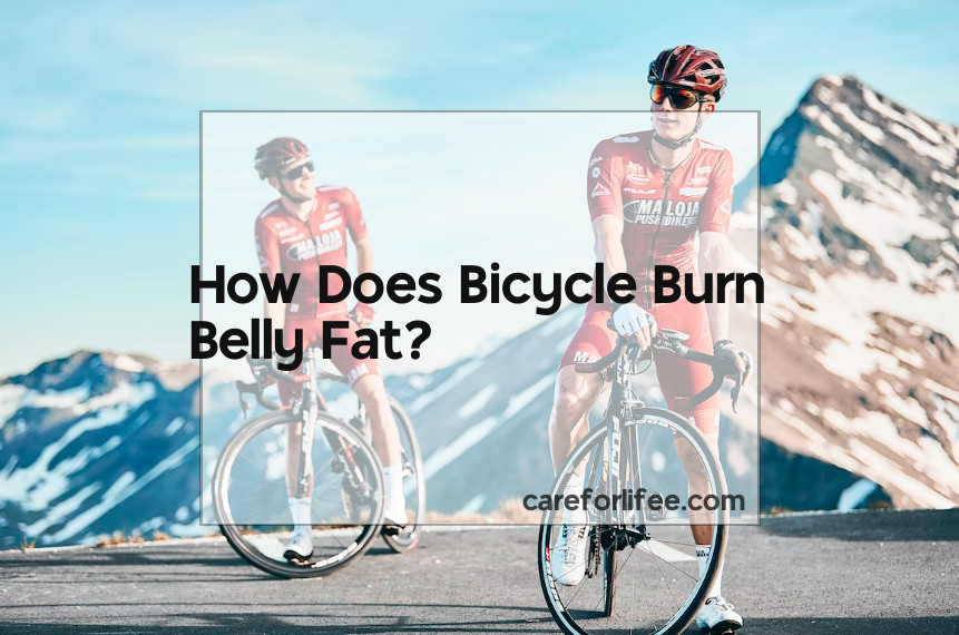 does bike riding burn belly fat