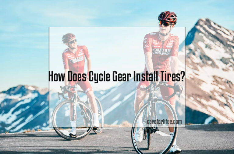 How Does Cycle Gear Install Tires?
