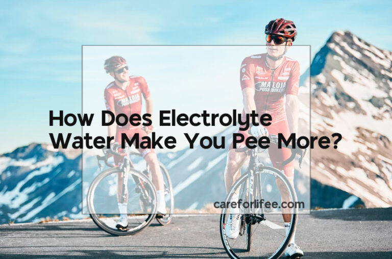 How Does Electrolyte Water Make You Pee More?