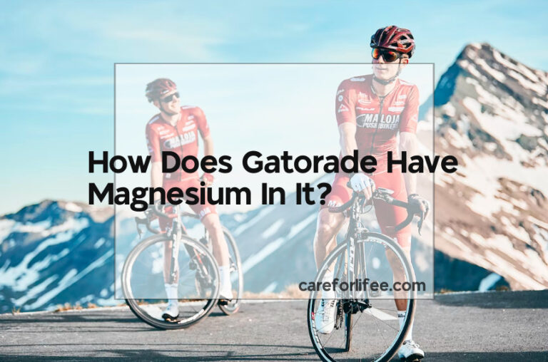 How Does Gatorade Have Magnesium In It?