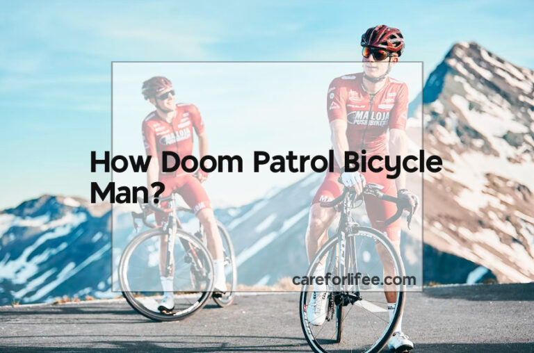 How Doom Patrol Bicycle Man?