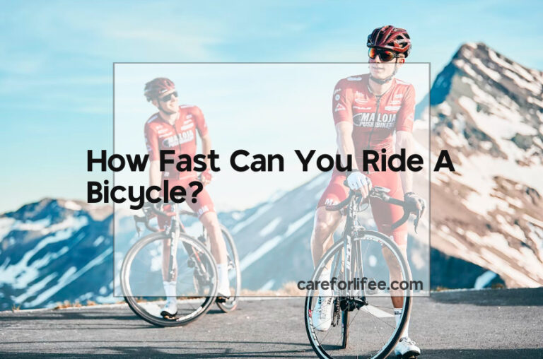 How Fast Can You Ride A Bicycle?