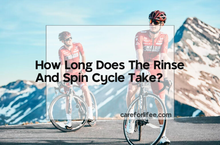 How Long Does The Rinse And Spin Cycle Take?