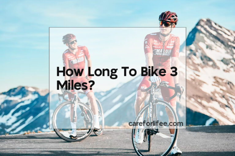 How Long To Bike 3 Miles?