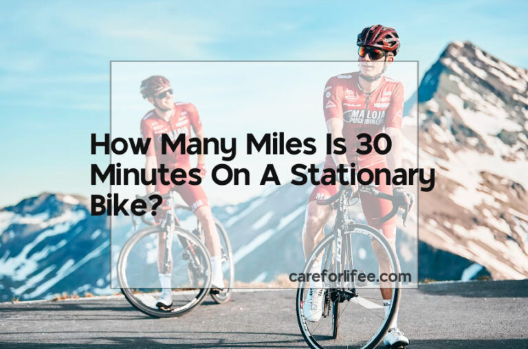 How Many Miles Is 30 Minutes On A Stationary Bike?