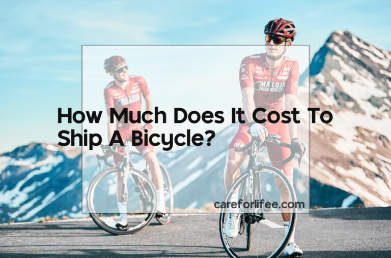 How Much Does It Cost To Ship A Bicycle?
