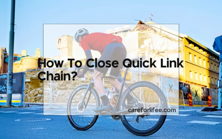 How To Close Quick Link Chain?