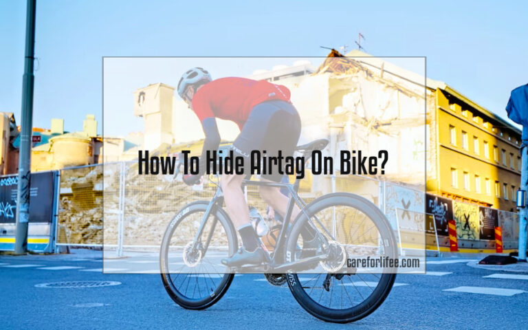 How To Hide Airtag On Bike?