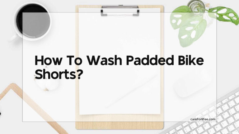 How To Wash Padded Bike Shorts