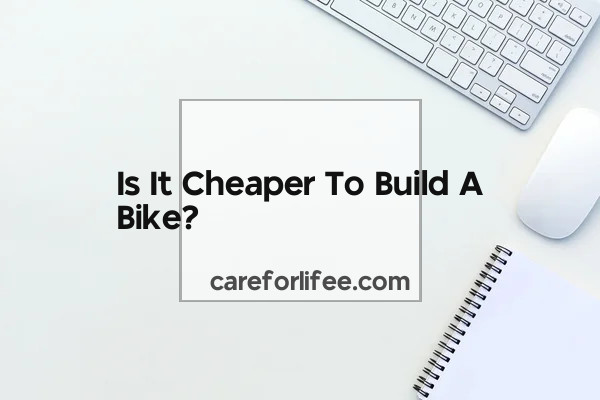 Is It Cheaper To Build A Bike