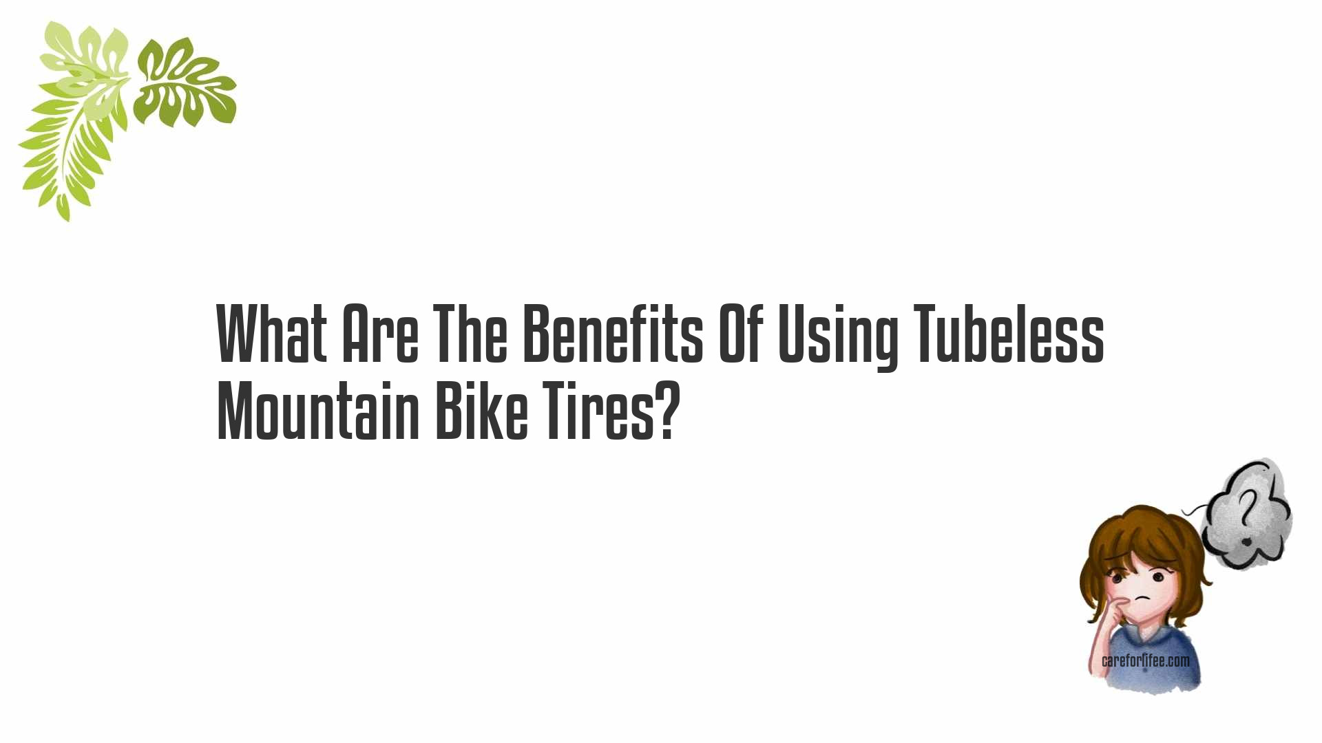 What Are The Benefits Of Using Tubeless Mountain Bike Tires?