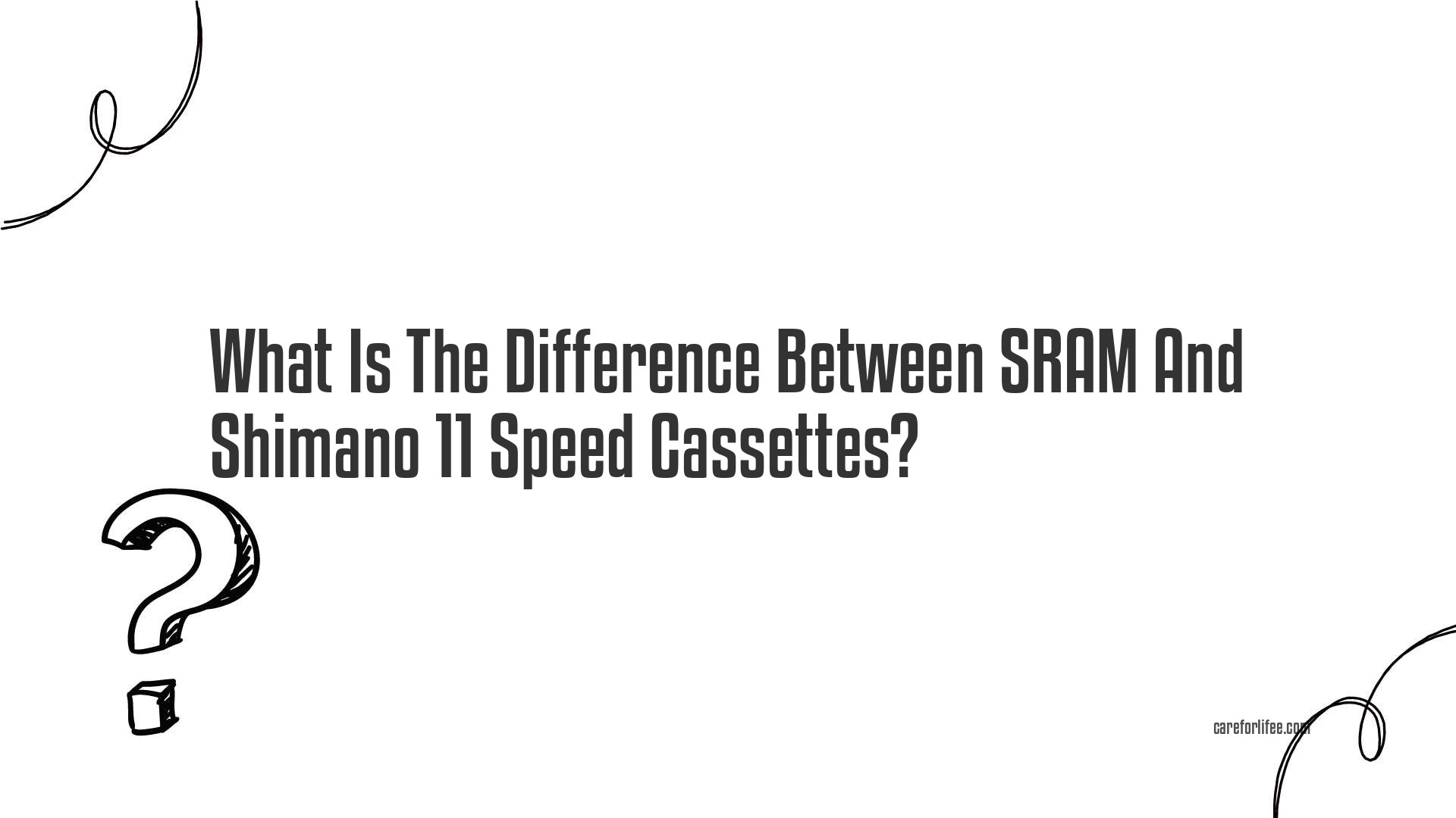 What Is The Difference Between SRAM And Shimano 11 Speed Cassettes?