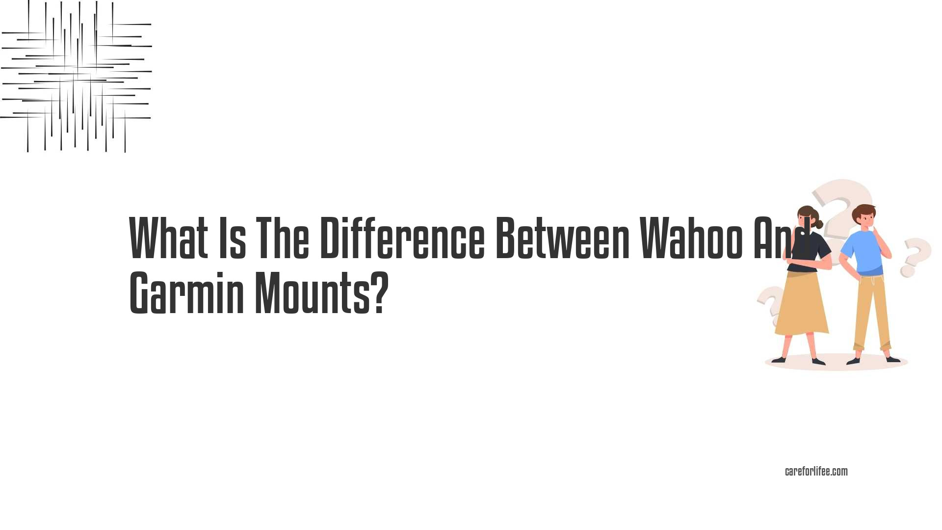 What Is The Difference Between Wahoo And Garmin Mounts?
