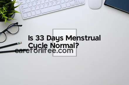 Is 33 Days Menstrual Cycle Normal