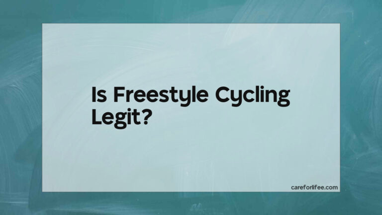 Is Freestyle Cycling Legit